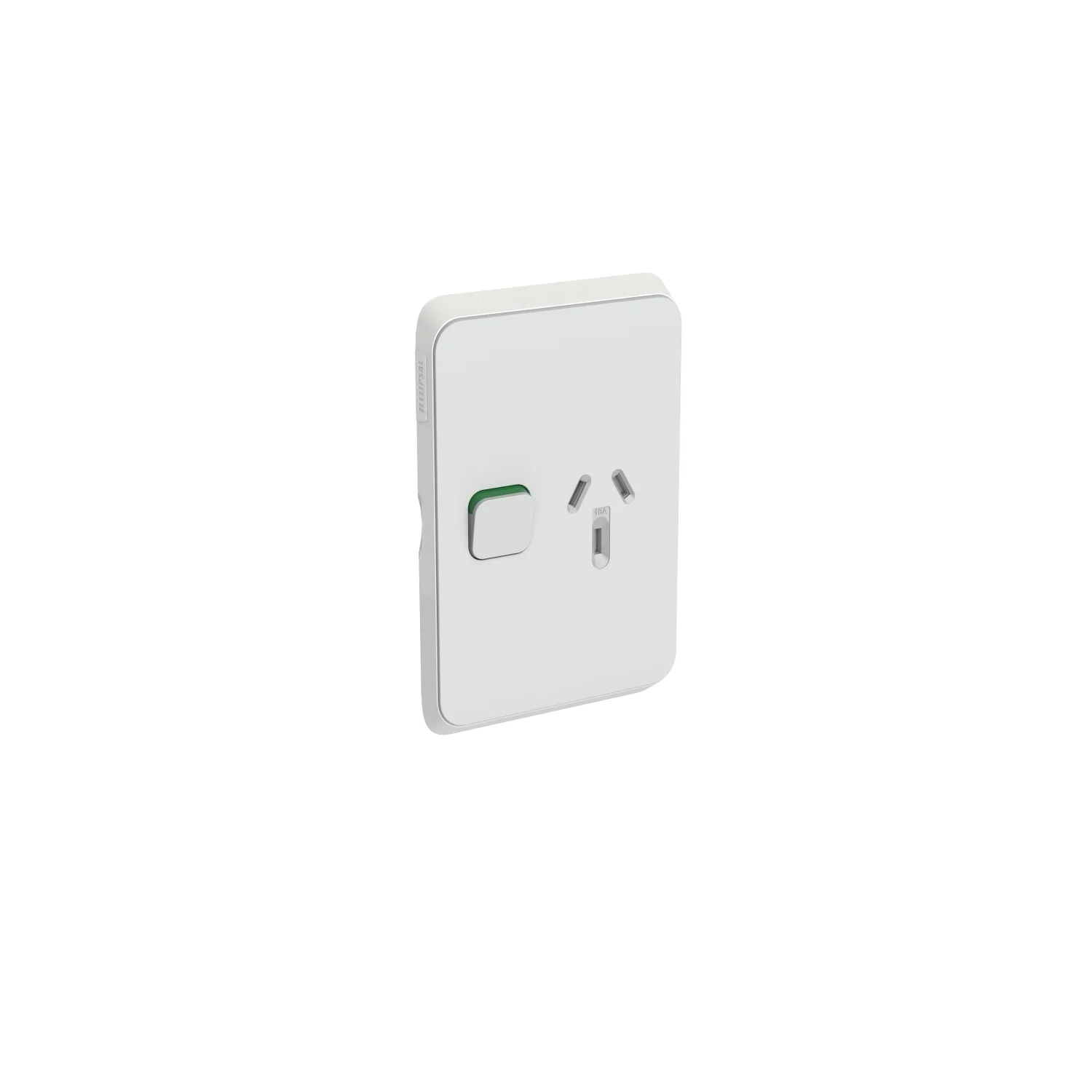Clipsal Iconic Single Vertical Powerpoint Cover Plate Only, Available in 4 Colours - Image 3